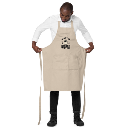Starter Before Water | Baker’s Priority Apron Kitchen & Baking Gear > Aprons ZomaModa