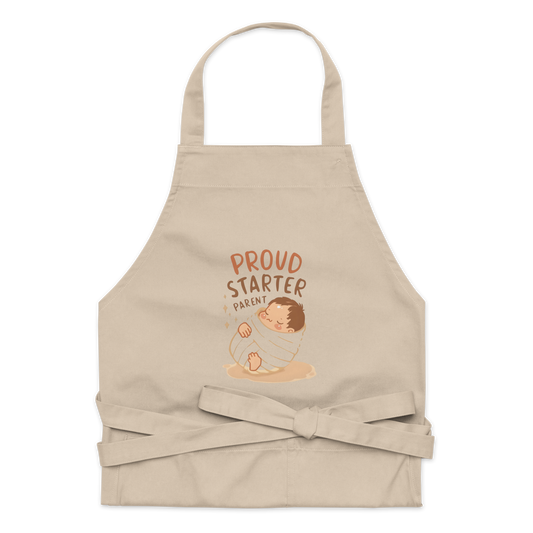 Proud Starter Parent | Emotional Baker Apron Rope Kitchen & Baking Gear > Aprons ZomaModa