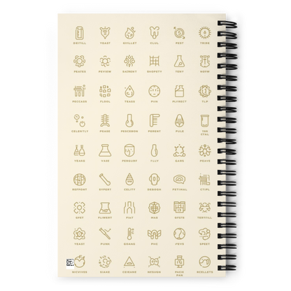 Sourdough Science | Spiral notebook Stationery & Gifts > Notebooks & Journals ZomaModa