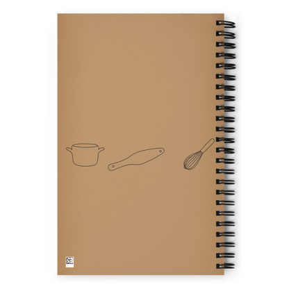 Rustic Kitchen Tools | Spiral notebook Stationery & Gifts > Notebooks & Journals ZomaModa