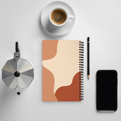 Abstract Bread Art | Spiral notebook Stationery & Gifts > Notebooks & Journals ZomaModa