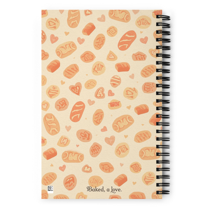 Knead More Love | Spiral notebook Stationery & Gifts > Notebooks & Journals ZomaModa
