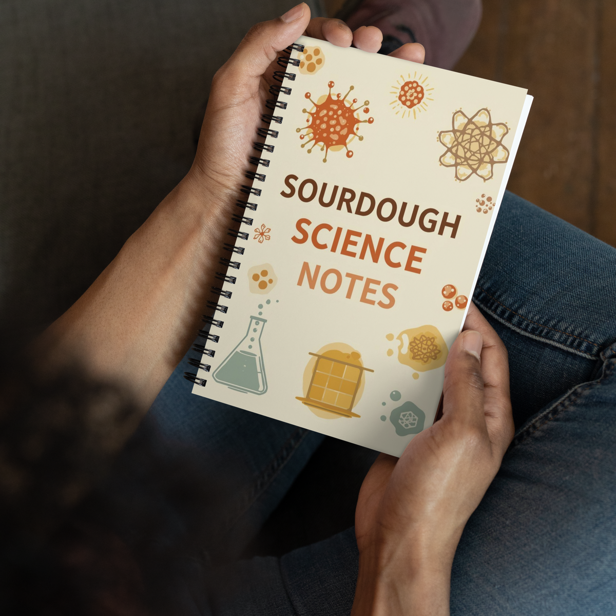 Sourdough Science | Spiral notebook Stationery & Gifts > Notebooks & Journals ZomaModa