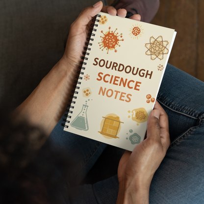 Sourdough Science | Spiral notebook Stationery & Gifts > Notebooks & Journals ZomaModa