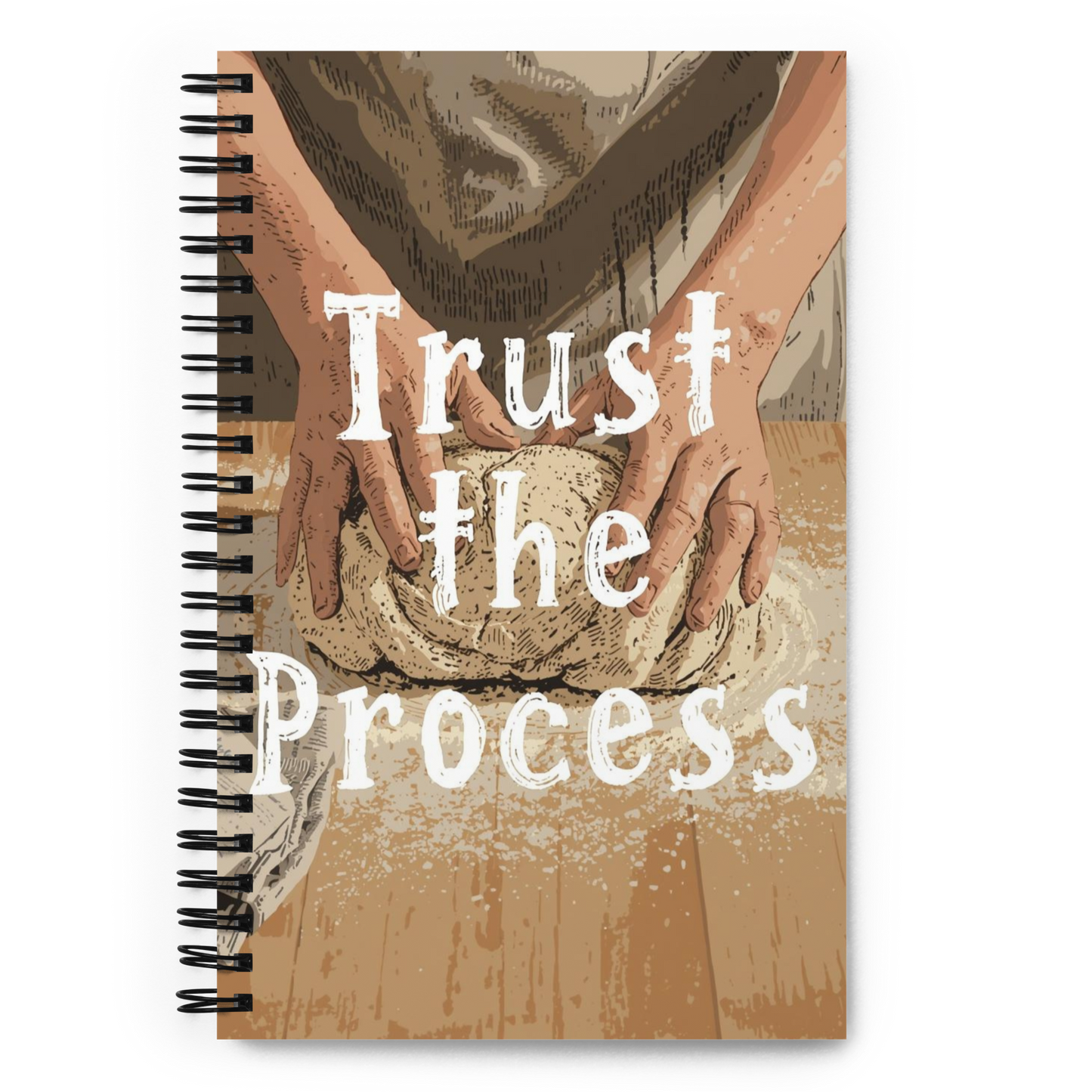 Trust the Process | Spiral notebook Default Title Stationery & Gifts > Notebooks & Journals ZomaModa