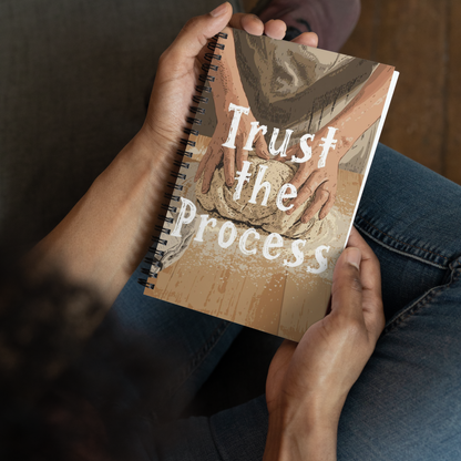 Trust the Process | Spiral notebook Stationery & Gifts > Notebooks & Journals ZomaModa