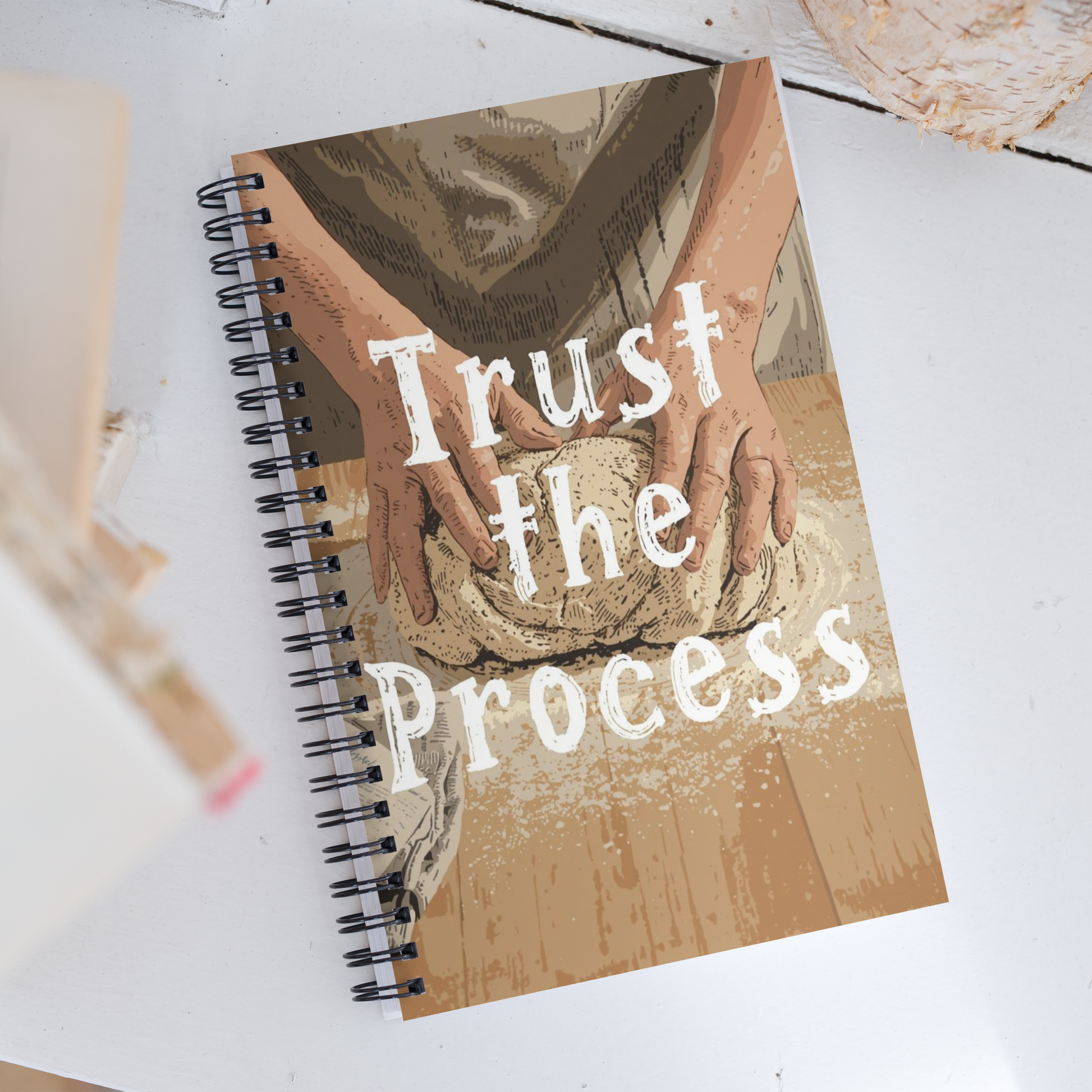 Trust the Process | Spiral notebook Stationery & Gifts > Notebooks & Journals ZomaModa