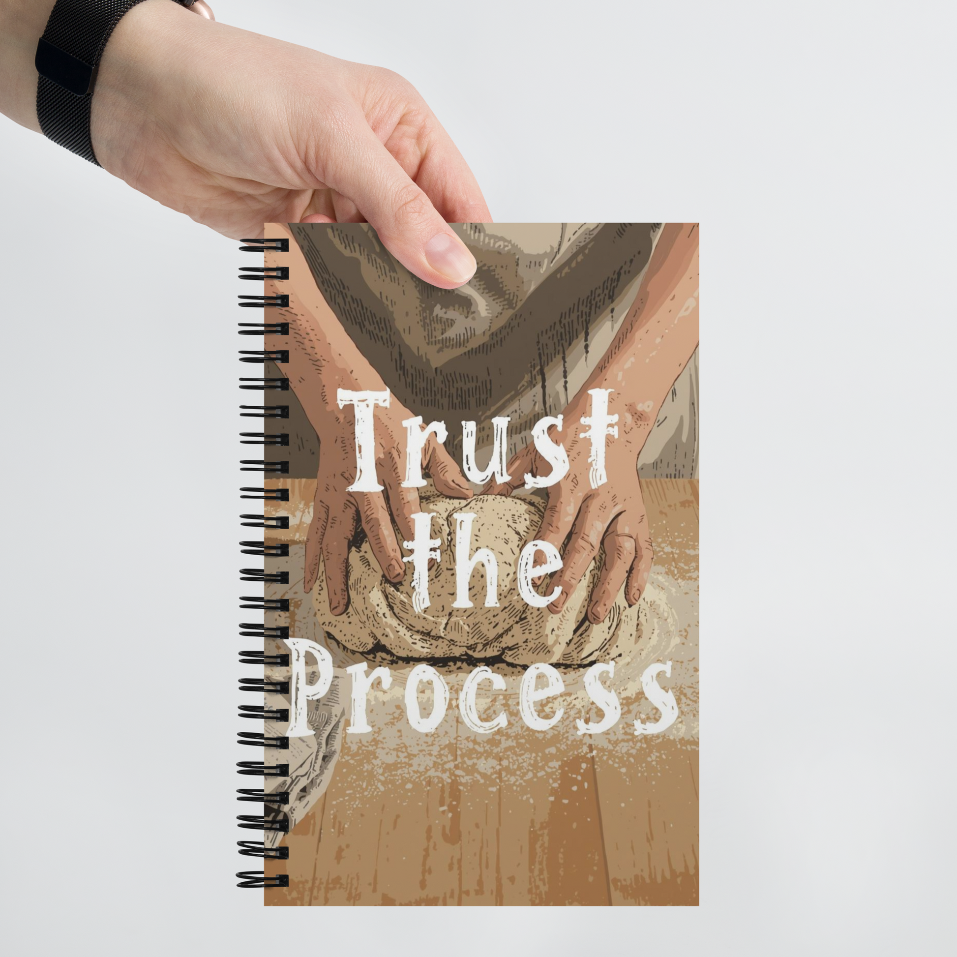 Trust the Process | Spiral notebook Stationery & Gifts > Notebooks & Journals ZomaModa
