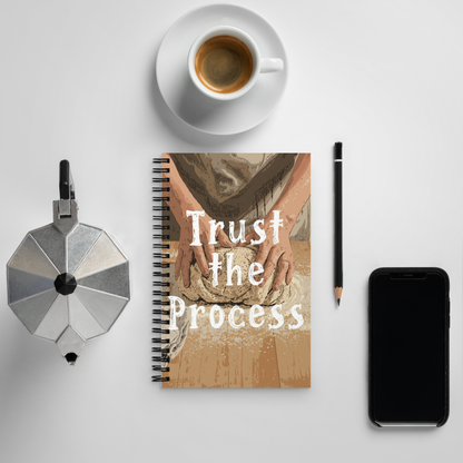 Trust the Process | Spiral notebook Stationery & Gifts > Notebooks & Journals ZomaModa