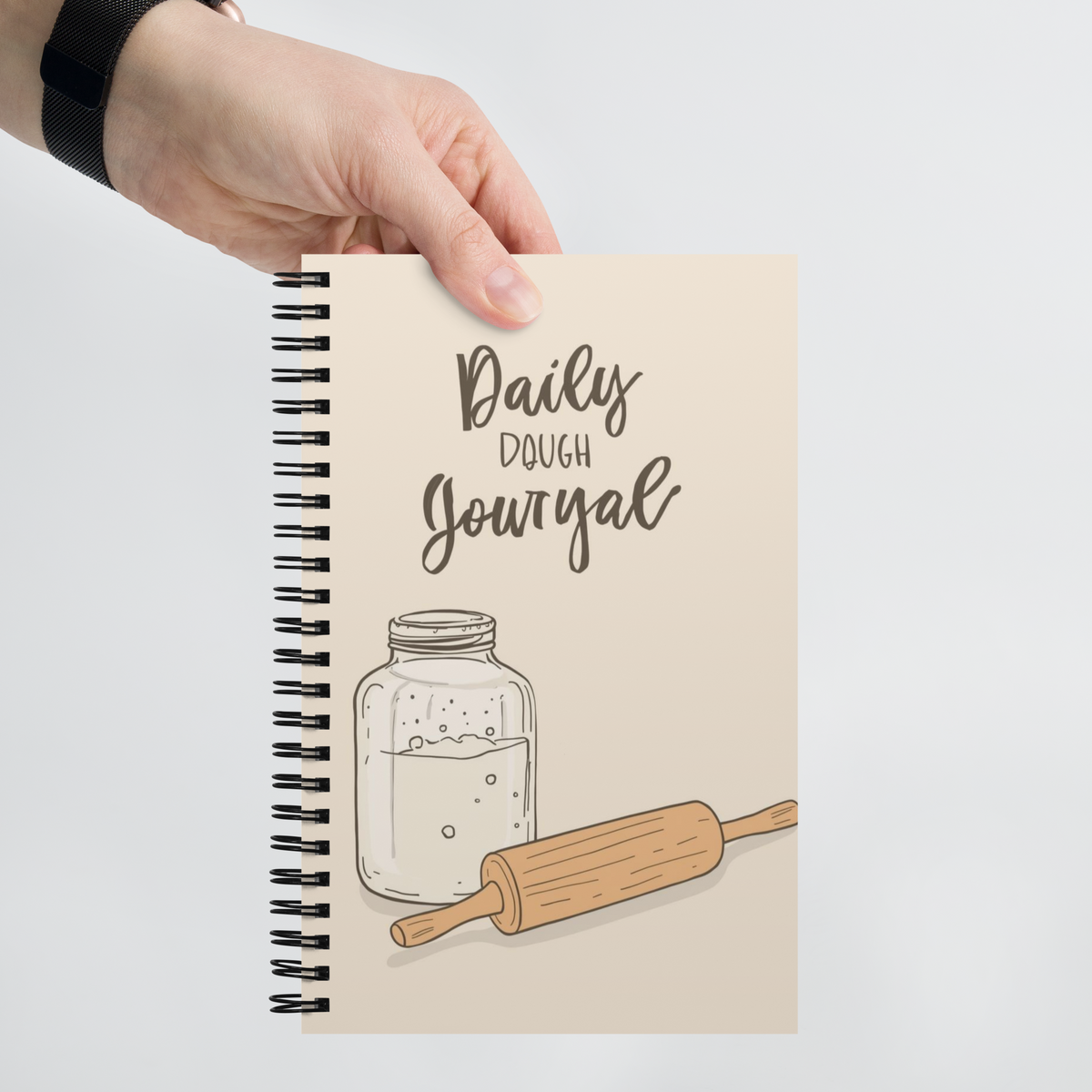 Daily Dough Journal | Spiral notebook Stationery & Gifts > Notebooks & Journals ZomaModa