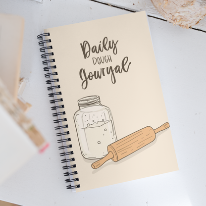 Daily Dough Journal | Spiral notebook Stationery & Gifts > Notebooks & Journals ZomaModa