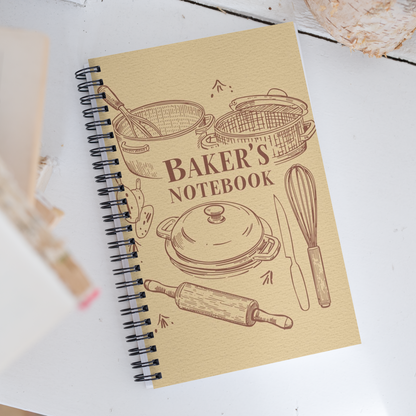 Rustic Kitchen Tools | Spiral notebook Stationery & Gifts > Notebooks & Journals ZomaModa
