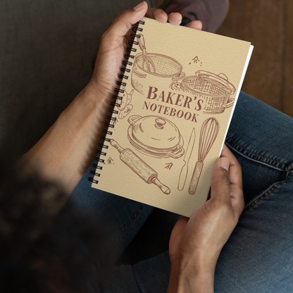 Rustic Kitchen Tools | Spiral notebook Stationery & Gifts > Notebooks & Journals ZomaModa