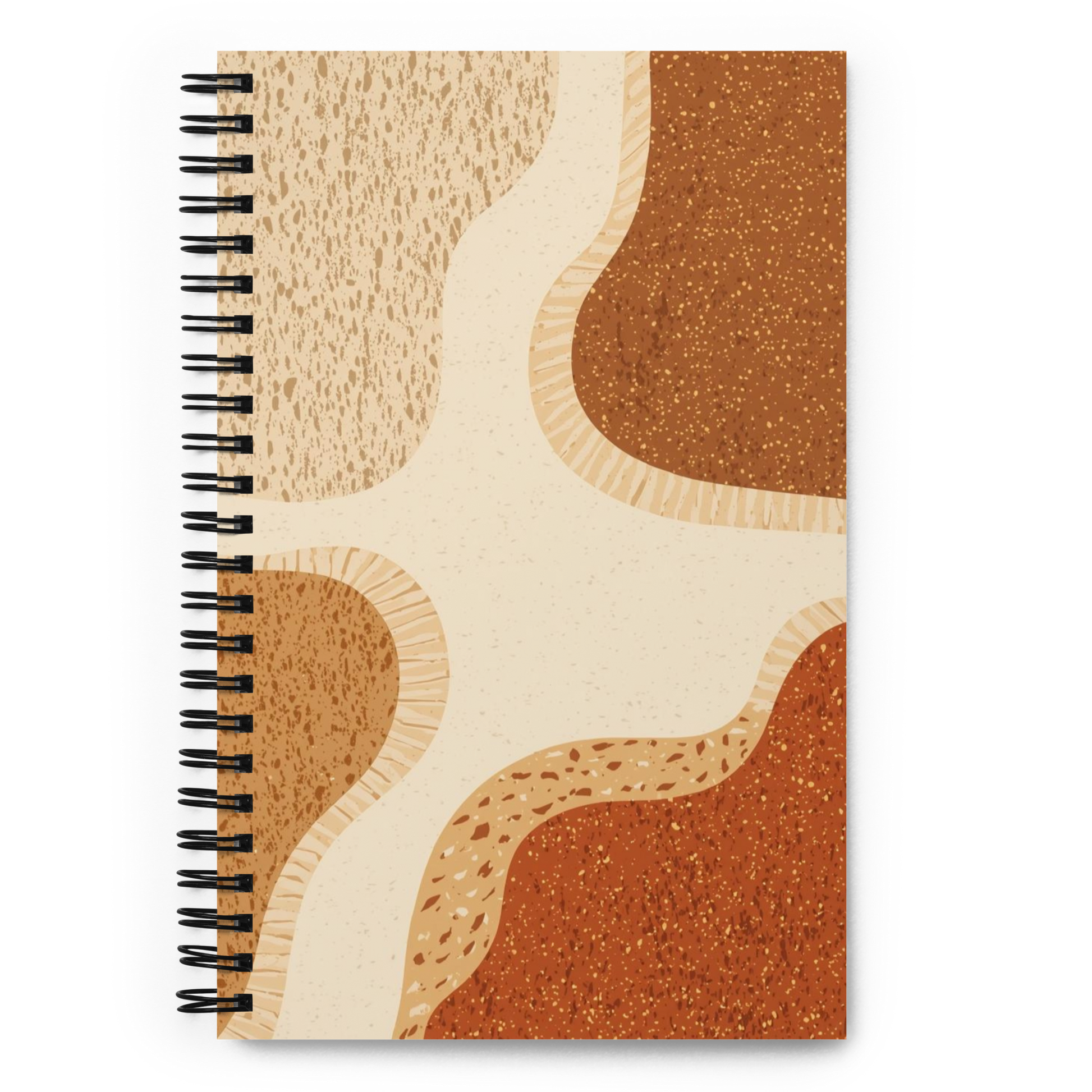 Abstract Bread Art | Spiral notebook Default Title Stationery & Gifts > Notebooks & Journals ZomaModa