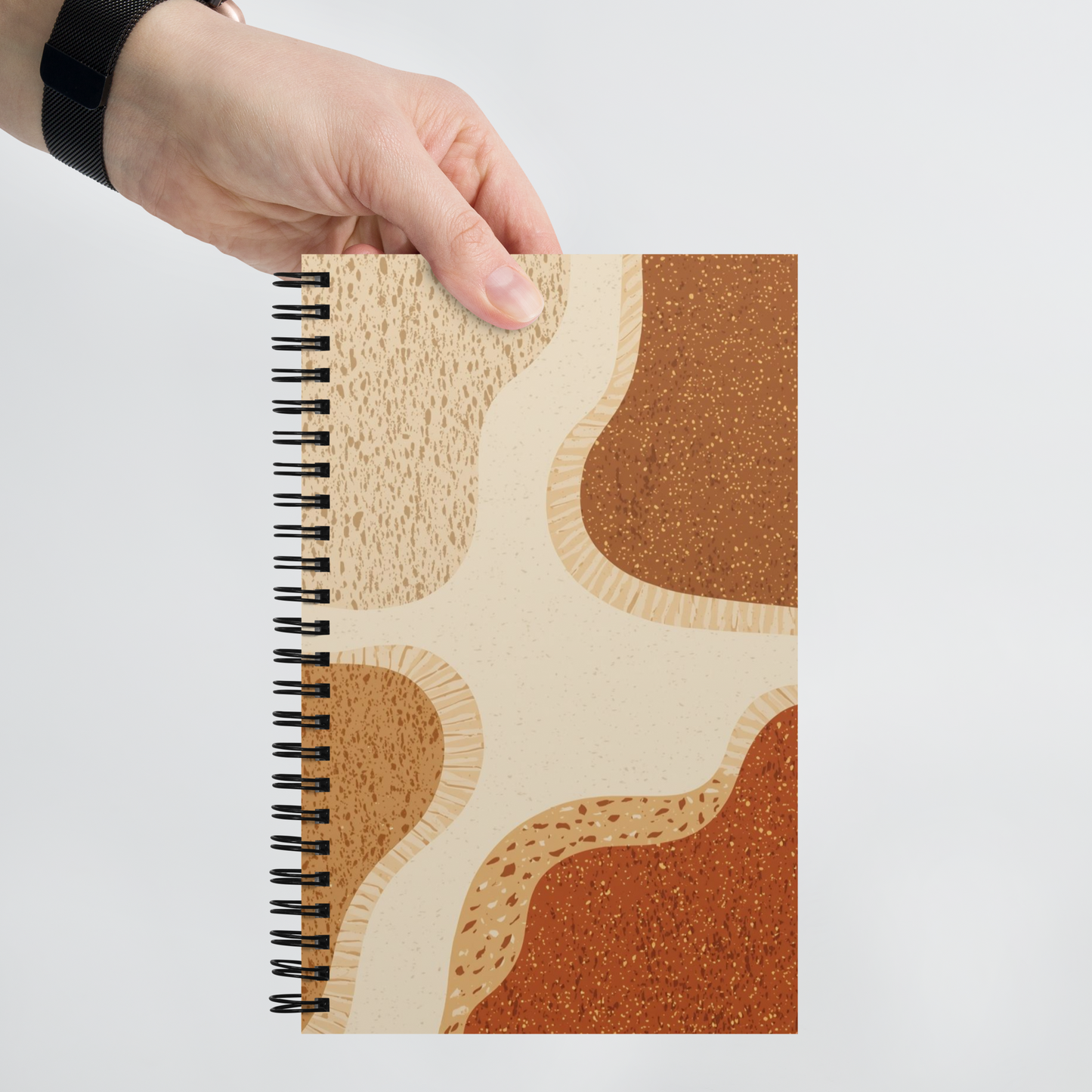 Abstract Bread Art | Spiral notebook Stationery & Gifts > Notebooks & Journals ZomaModa