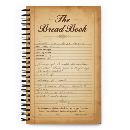Recipe Layout | Spiral notebook Default Title Stationery & Gifts > Notebooks & Journals ZomaModa