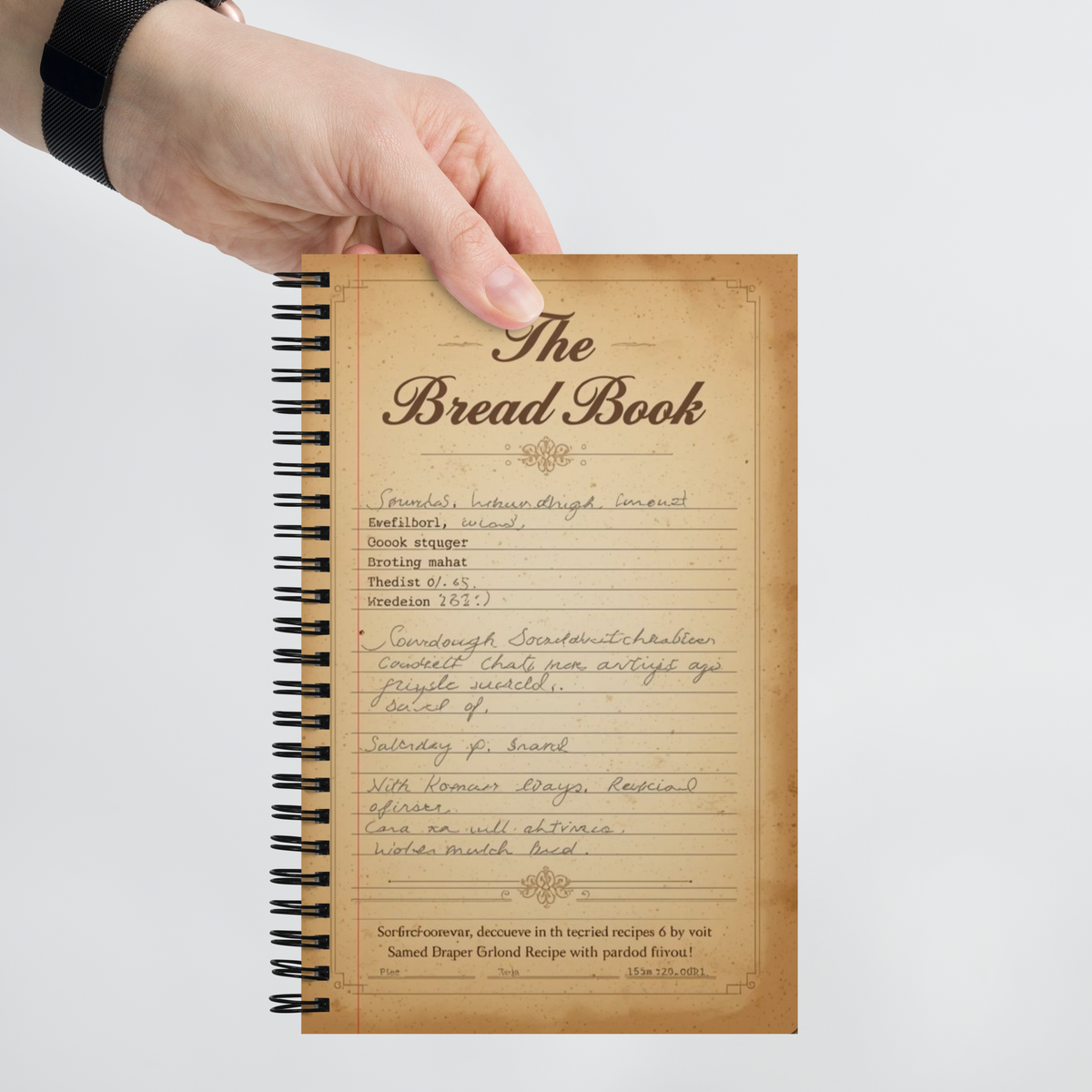 Recipe Layout | Spiral notebook Stationery & Gifts > Notebooks & Journals ZomaModa
