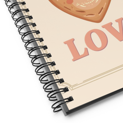Knead More Love | Spiral notebook Stationery & Gifts > Notebooks & Journals ZomaModa