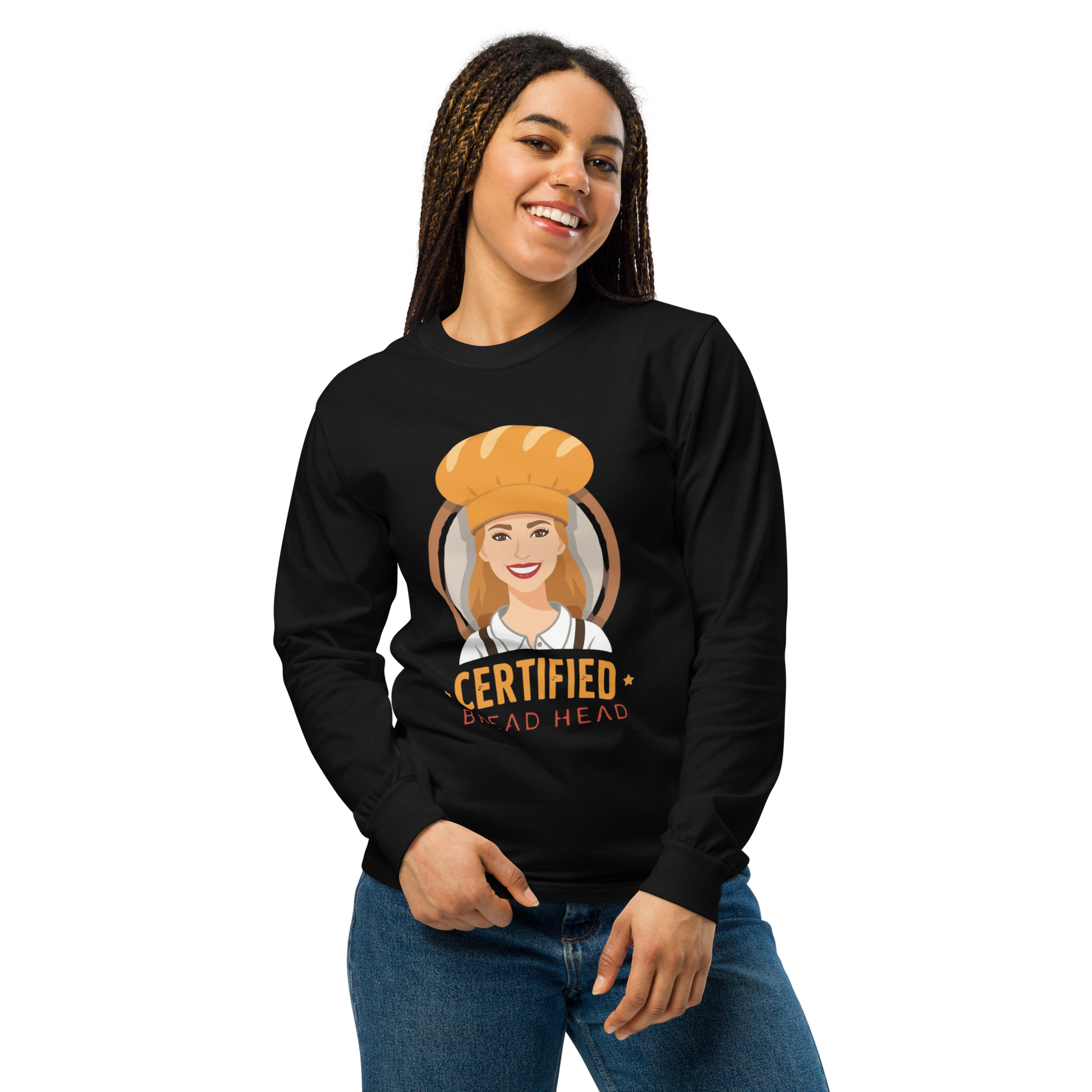 Certified Bread Head | Garment-dyed heavyweight long-sleeve shirt Apparel > Long Sleeve Shirts ZomaModa