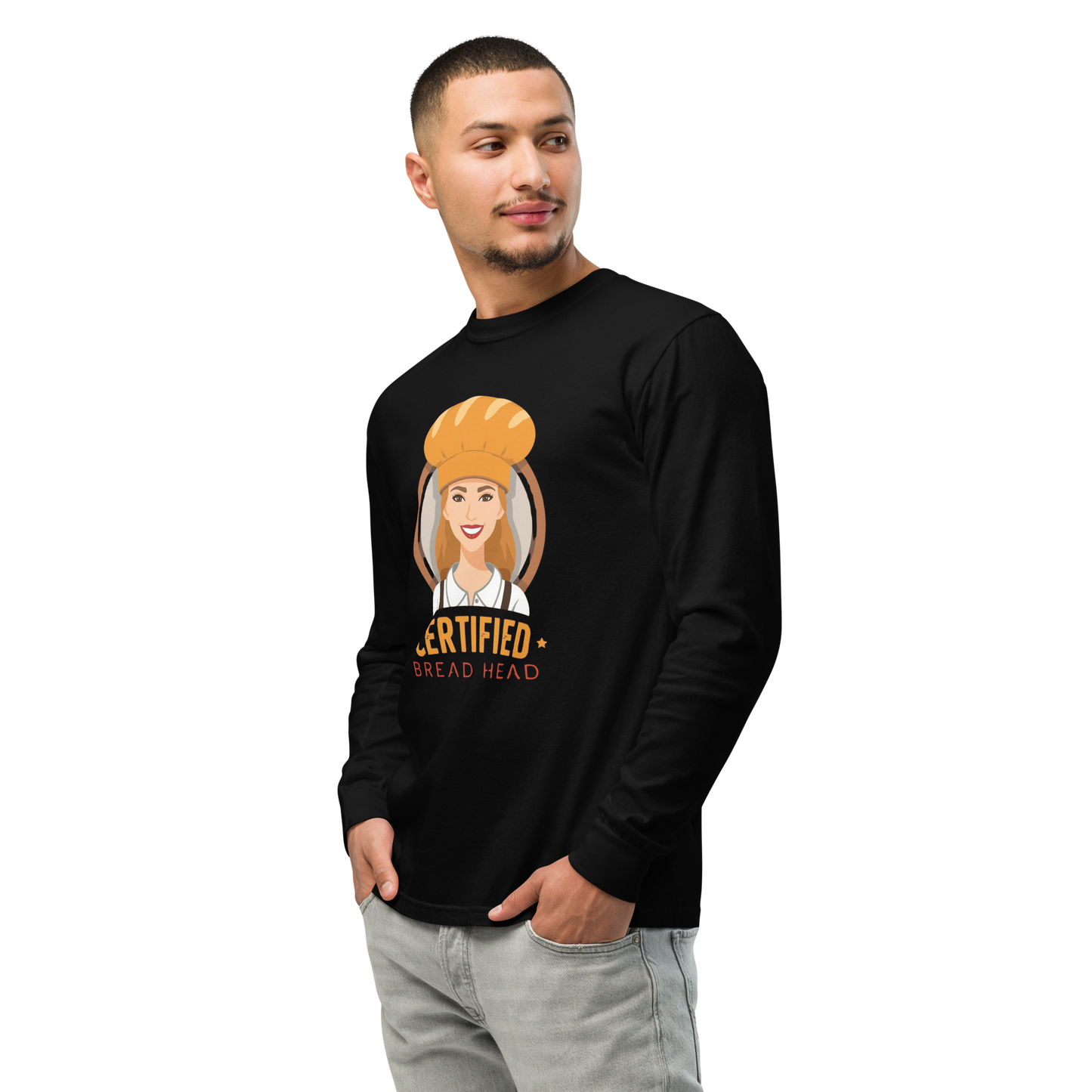 Certified Bread Head | Garment-dyed heavyweight long-sleeve shirt Apparel > Long Sleeve Shirts ZomaModa
