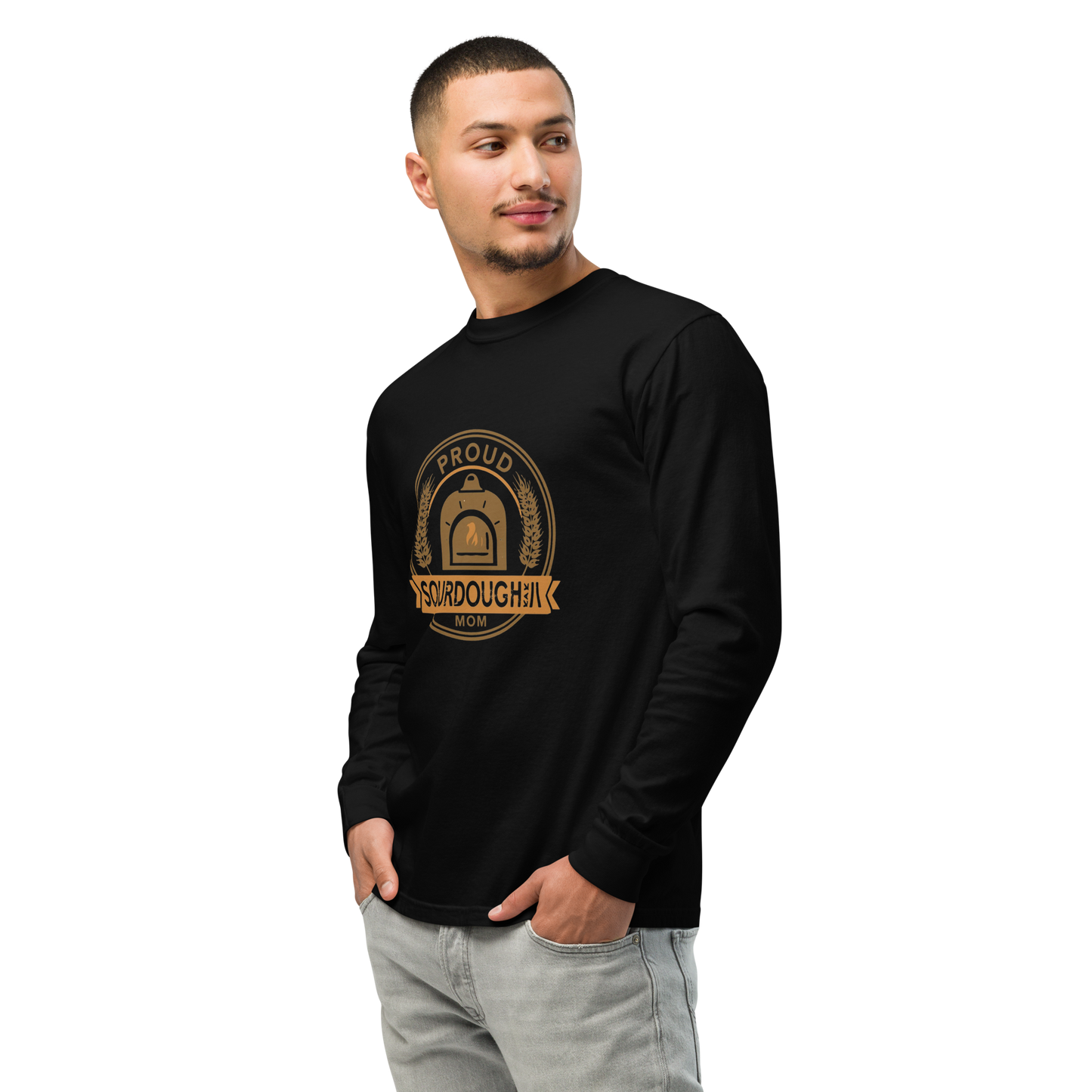Sourdough Mom | Garment-dyed heavyweight long-sleeve shirt Apparel > Long Sleeve Shirts ZomaModa