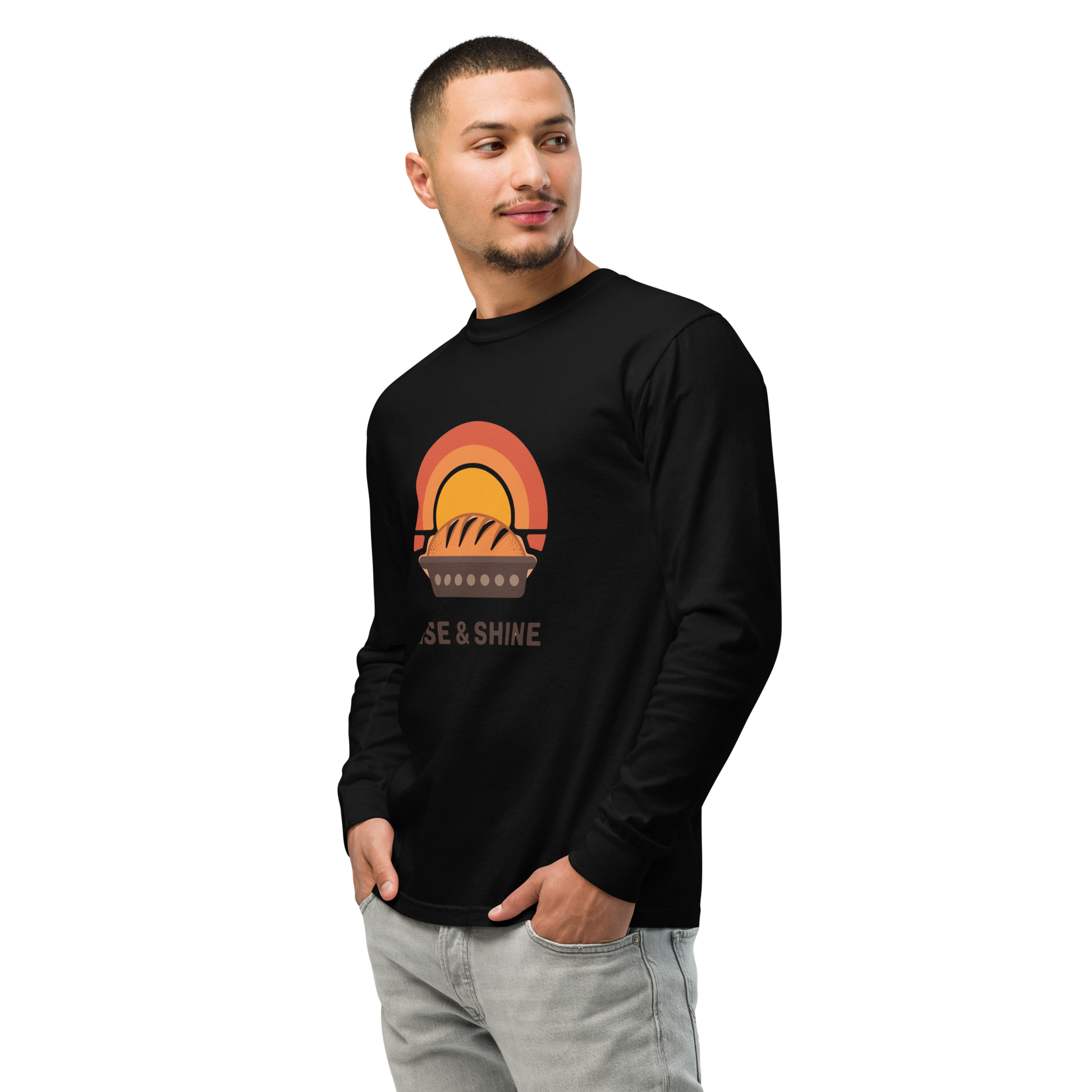 Rise & Shine | Garment-dyed heavyweight long-sleeve shirt Apparel > Long Sleeve Shirts ZomaModa