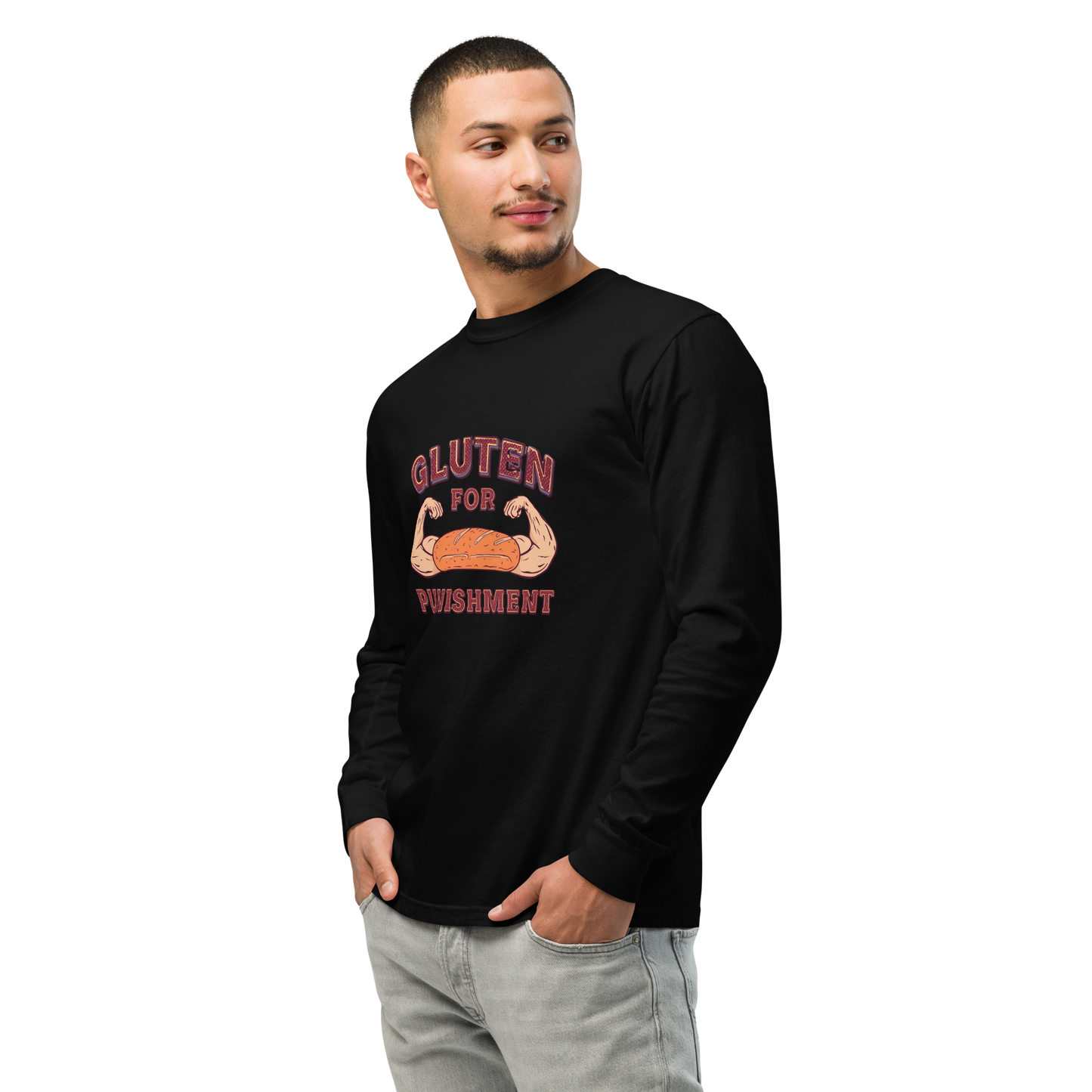 Gluten for Punishment | Garment-dyed heavyweight long-sleeve shirt Apparel > Long Sleeve Shirts ZomaModa