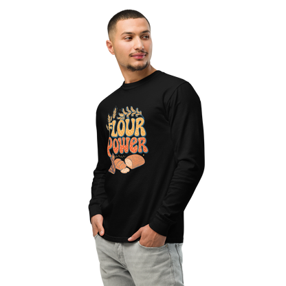 Flour Power | Garment-dyed heavyweight long-sleeve shirt Apparel > Long Sleeve Shirts ZomaModa