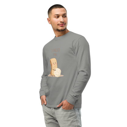I Knead You | Garment-dyed heavyweight long-sleeve shirt Apparel > Long Sleeve Shirts ZomaModa
