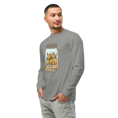 Wild Yeast, Wild Life | Garment-dyed heavyweight long-sleeve shirt Apparel > Long Sleeve Shirts ZomaModa