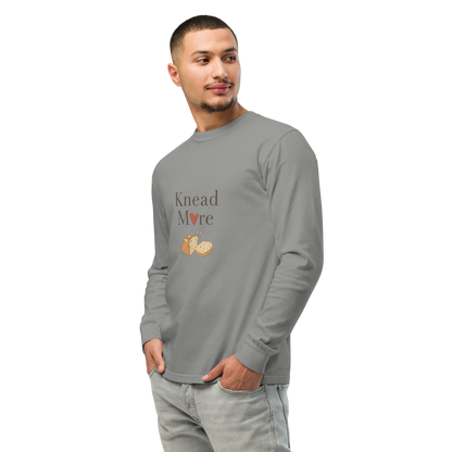 Knead More Love | Garment-dyed heavyweight long-sleeve shirt Apparel > Long Sleeve Shirts ZomaModa