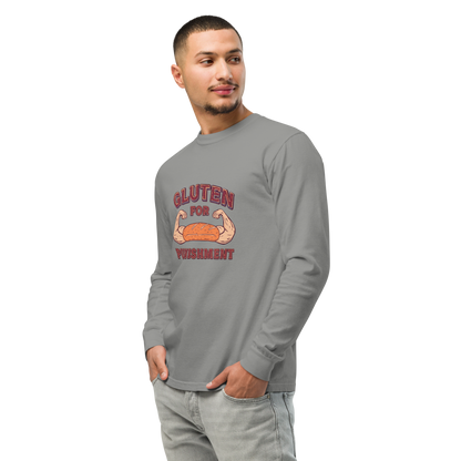 Gluten for Punishment | Garment-dyed heavyweight long-sleeve shirt Apparel > Long Sleeve Shirts ZomaModa