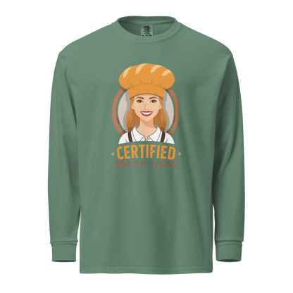 Certified Bread Head | Garment-dyed heavyweight long-sleeve shirt Light Green Apparel > Long Sleeve Shirts ZomaModa