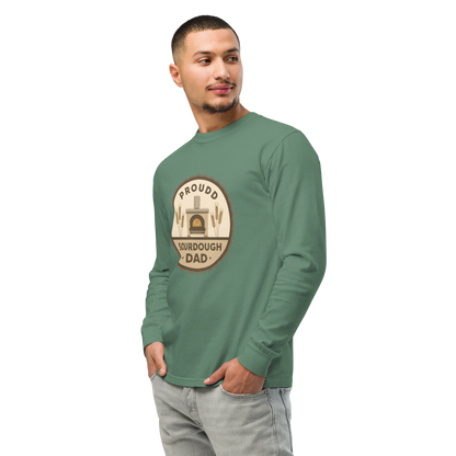 Sourdough Dad | Garment-dyed heavyweight long-sleeve shirt Apparel > Long Sleeve Shirts ZomaModa