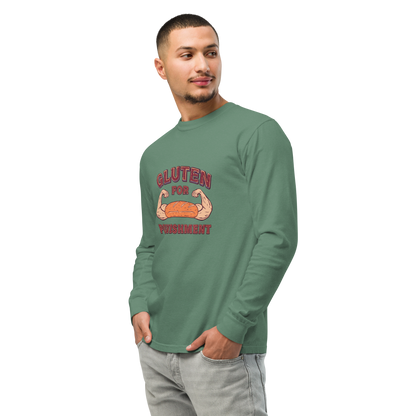 Gluten for Punishment | Garment-dyed heavyweight long-sleeve shirt Apparel > Long Sleeve Shirts ZomaModa