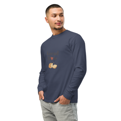 Knead More Love | Garment-dyed heavyweight long-sleeve shirt Apparel > Long Sleeve Shirts ZomaModa