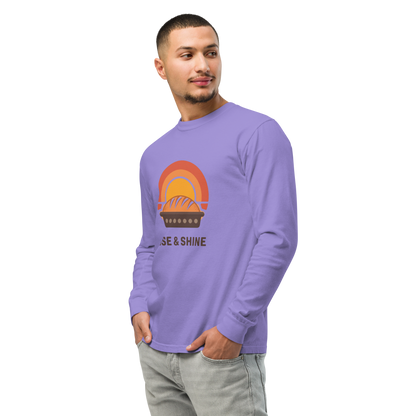 Rise & Shine | Garment-dyed heavyweight long-sleeve shirt Apparel > Long Sleeve Shirts ZomaModa