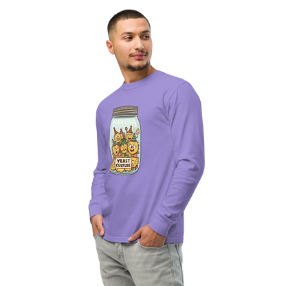 Wild Yeast, Wild Life | Garment-dyed heavyweight long-sleeve shirt Apparel > Long Sleeve Shirts ZomaModa