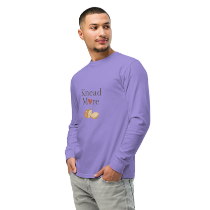 Knead More Love | Garment-dyed heavyweight long-sleeve shirt Apparel > Long Sleeve Shirts ZomaModa