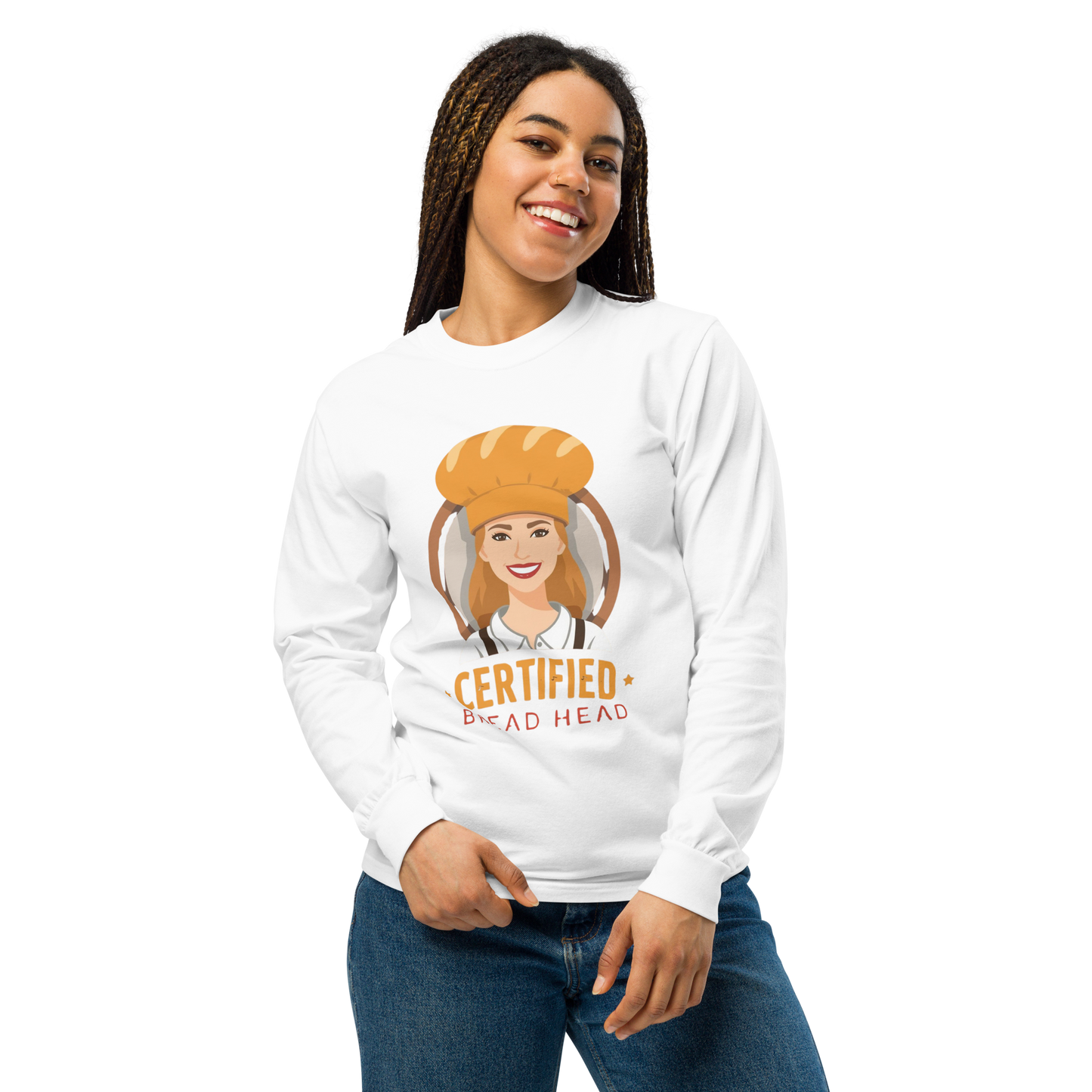 Certified Bread Head | Garment-dyed heavyweight long-sleeve shirt Apparel > Long Sleeve Shirts ZomaModa