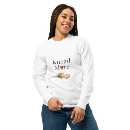 Knead More Love | Garment-dyed heavyweight long-sleeve shirt Apparel > Long Sleeve Shirts ZomaModa