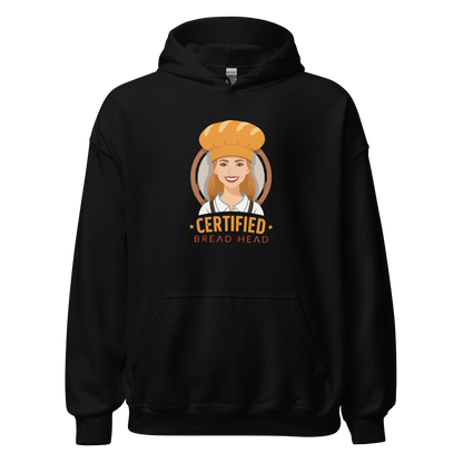 Certified Bread Head | Unisex Hoodie Black Apparel > Hoodies & Sweatshirts ZomaModa