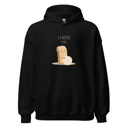 I Knead You | Unisex Hoodie Black Apparel > Hoodies & Sweatshirts ZomaModa