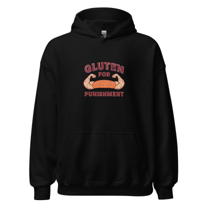 Gluten for Punishment | Unisex Hoodie Black Apparel > Hoodies & Sweatshirts ZomaModa