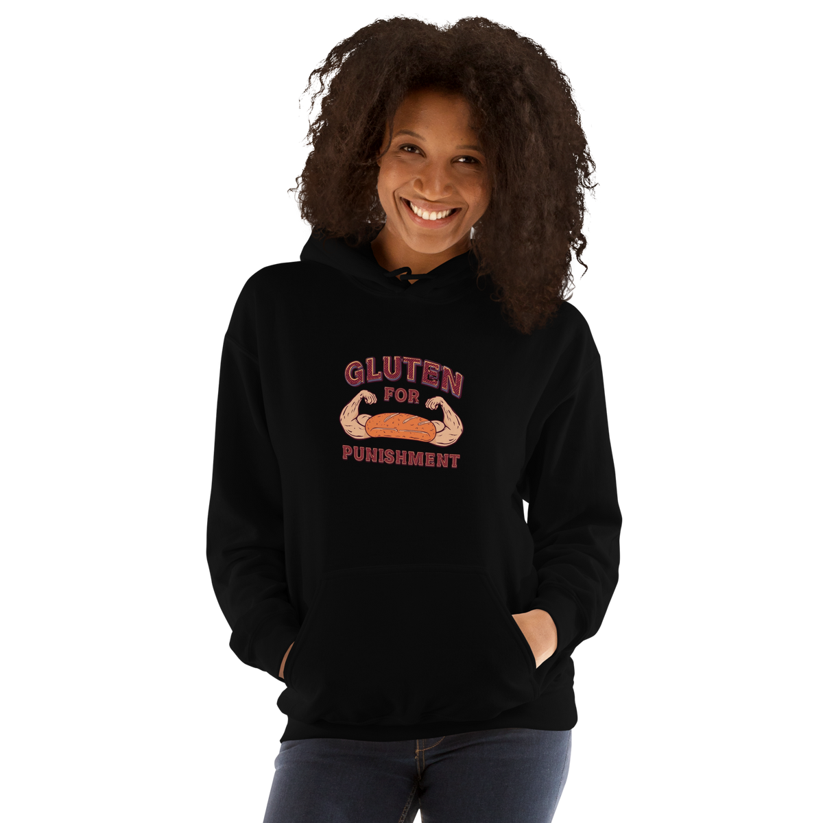 Gluten for Punishment | Unisex Hoodie Apparel > Hoodies & Sweatshirts ZomaModa