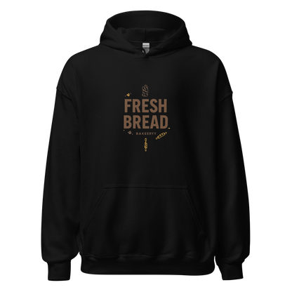 Eat Sleep Bake Repeat | Unisex Hoodie Black Apparel > Hoodies & Sweatshirts ZomaModa