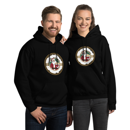 Cookie Detective – Santa’s Secret Baker V3 | Unisex Hoodie Black Apparel > Hoodies & Sweatshirts ZomaModa