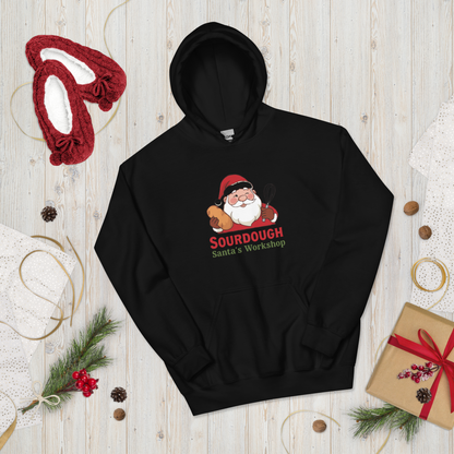 Sourdough Santa V3 | Unisex Hoodie Apparel > Hoodies & Sweatshirts ZomaModa