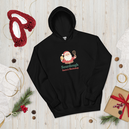 Sourdough Santa V1 | Unisex Hoodie Apparel > Hoodies & Sweatshirts ZomaModa