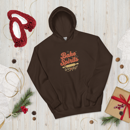 Bake Spirits Bright | Unisex Hoodie Apparel > Hoodies & Sweatshirts ZomaModa